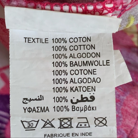 Girl's Du Pareil au même "Jolydress" Floral Pattern Short Sleeve Shift Dress - Picture 10 of 10